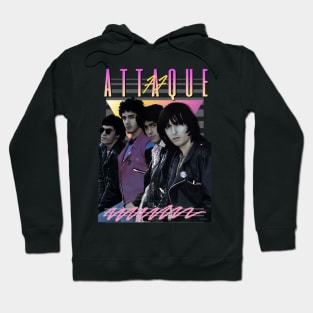 Attaque 77 Retro Style Fan Art Hoodie